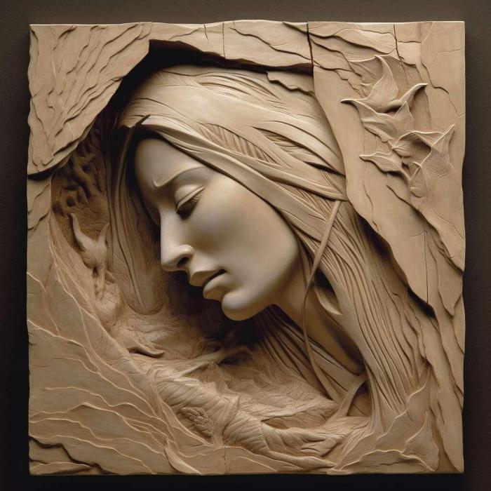 نموذج ثلاثي الأبعاد لآلة CNC 3D Art 